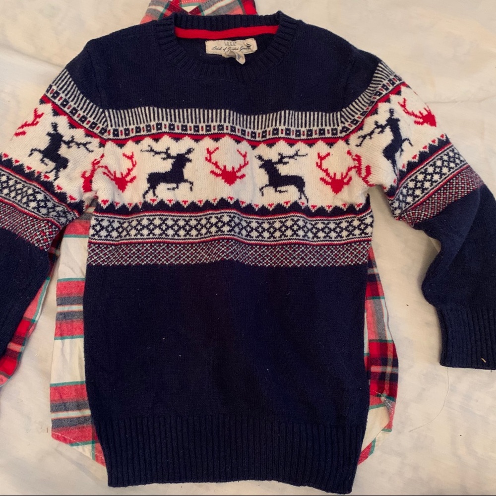 Button up cat&jack sweaters, H&M and